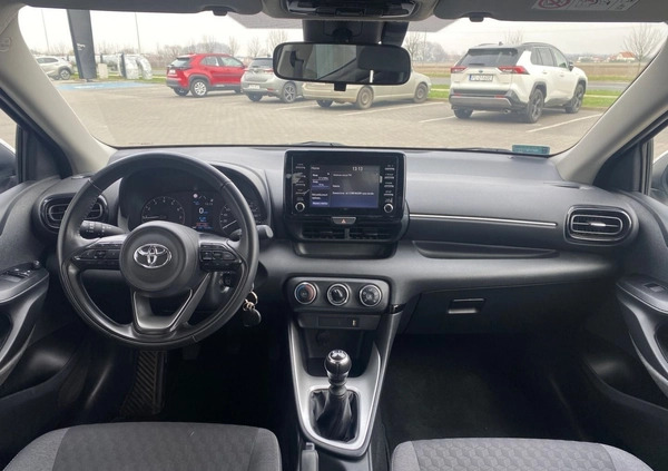 Toyota Yaris cena 68900 przebieg: 75573, rok produkcji 2022 z Strzelce Opolskie małe 211